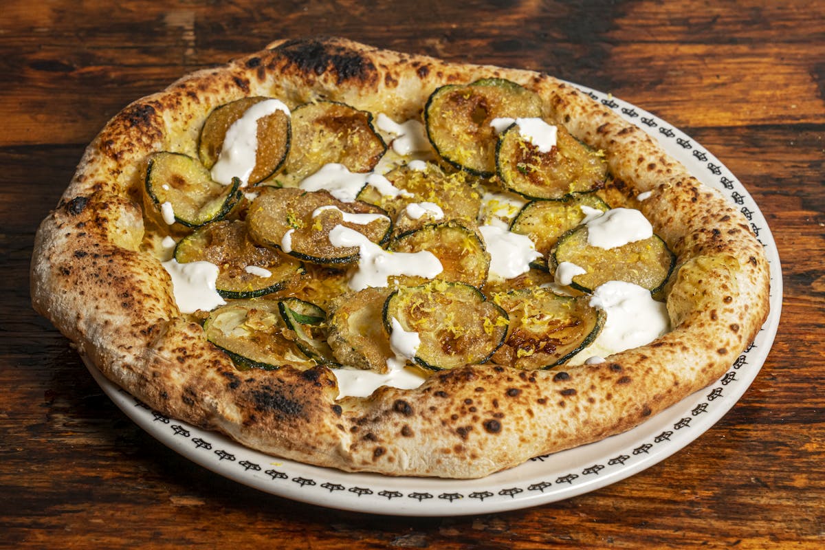 a plate of food on a table